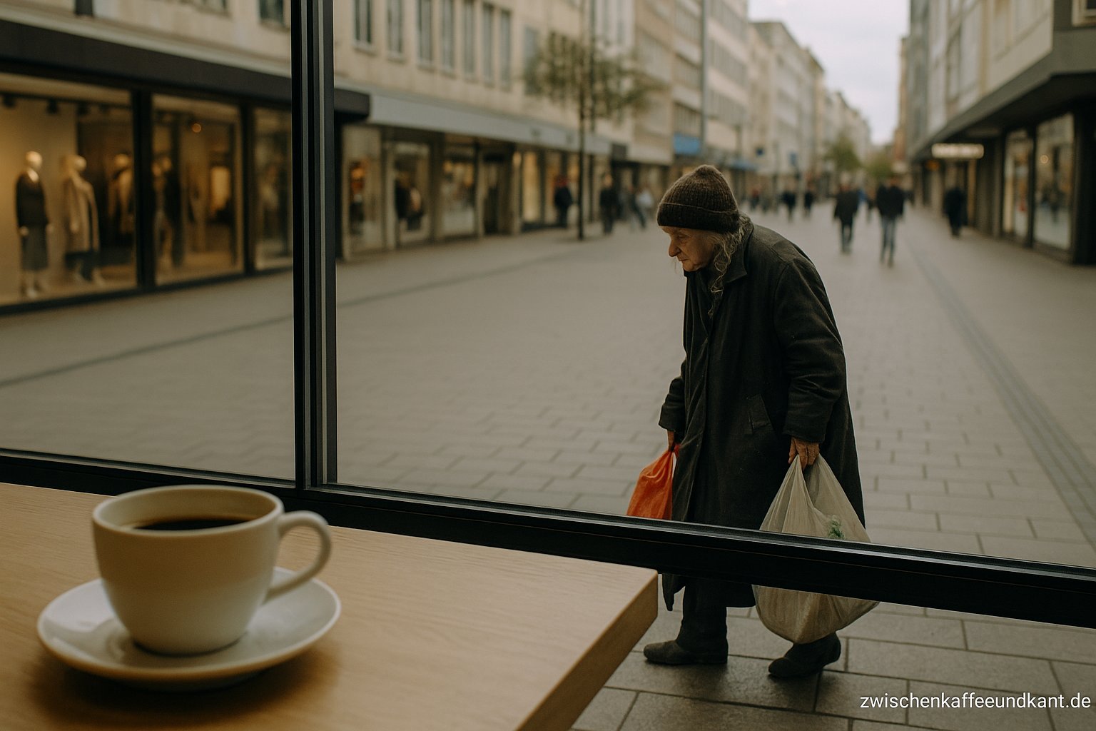 Ein stiller Moment im Café wird zur Lektion über Mitgefühl, Verantwortung und das, was im Leben wirklich zählt.