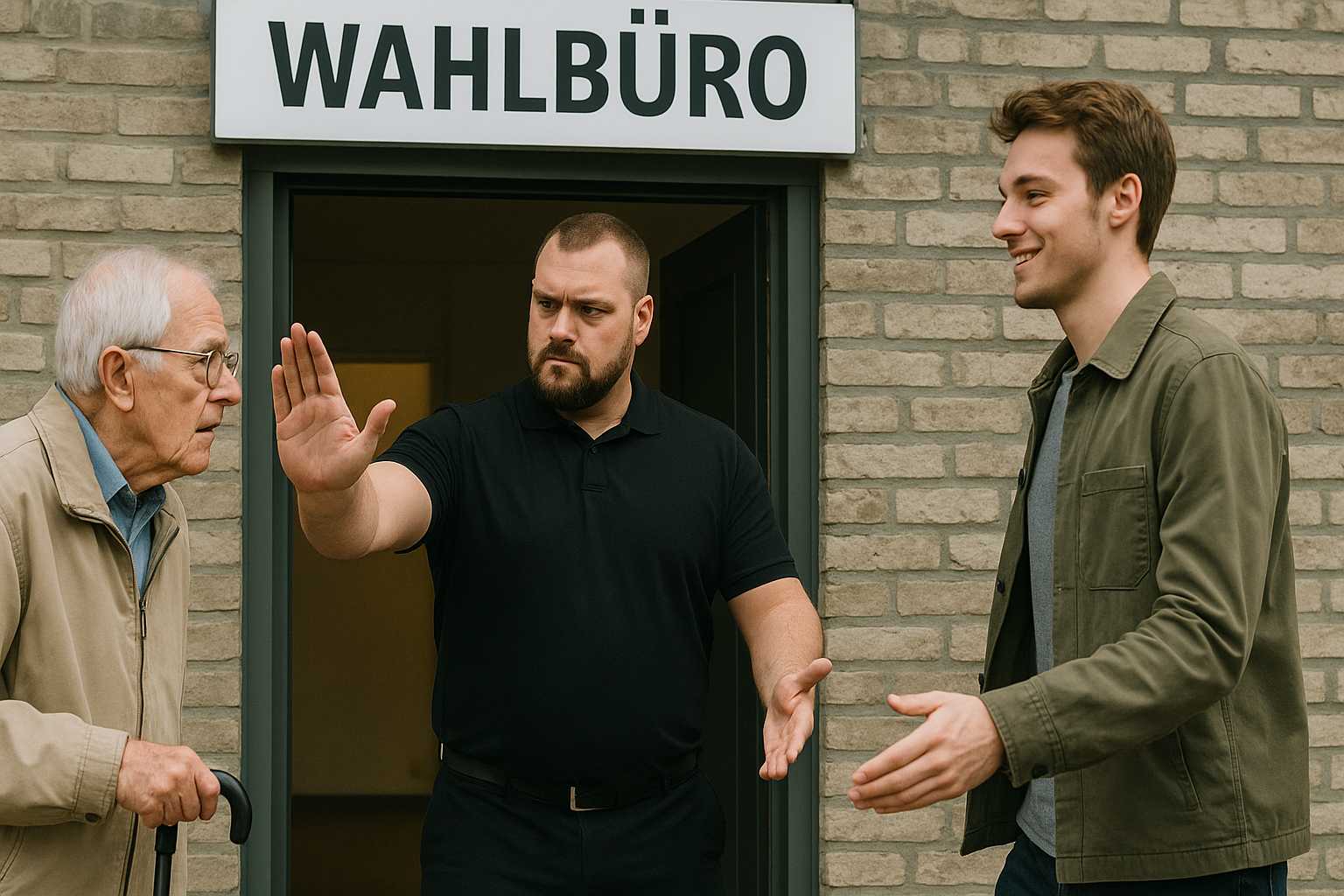 Symbolfoto zum Thema Wahlrecht und Generationengerechtigkeit – junge und alte Hand am Wahlzettel, demokratisches Spannungsfeld.